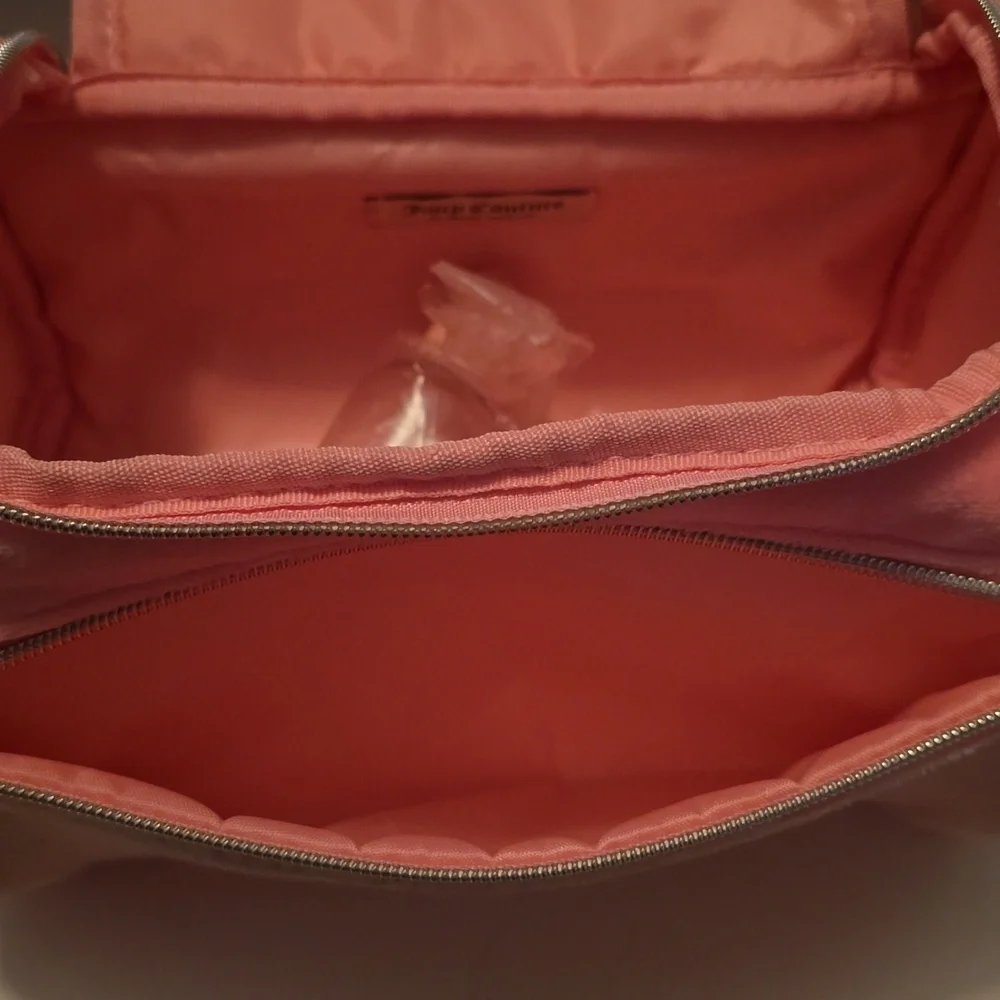 Juicy Couture Pink Travel Cosmetic Bag